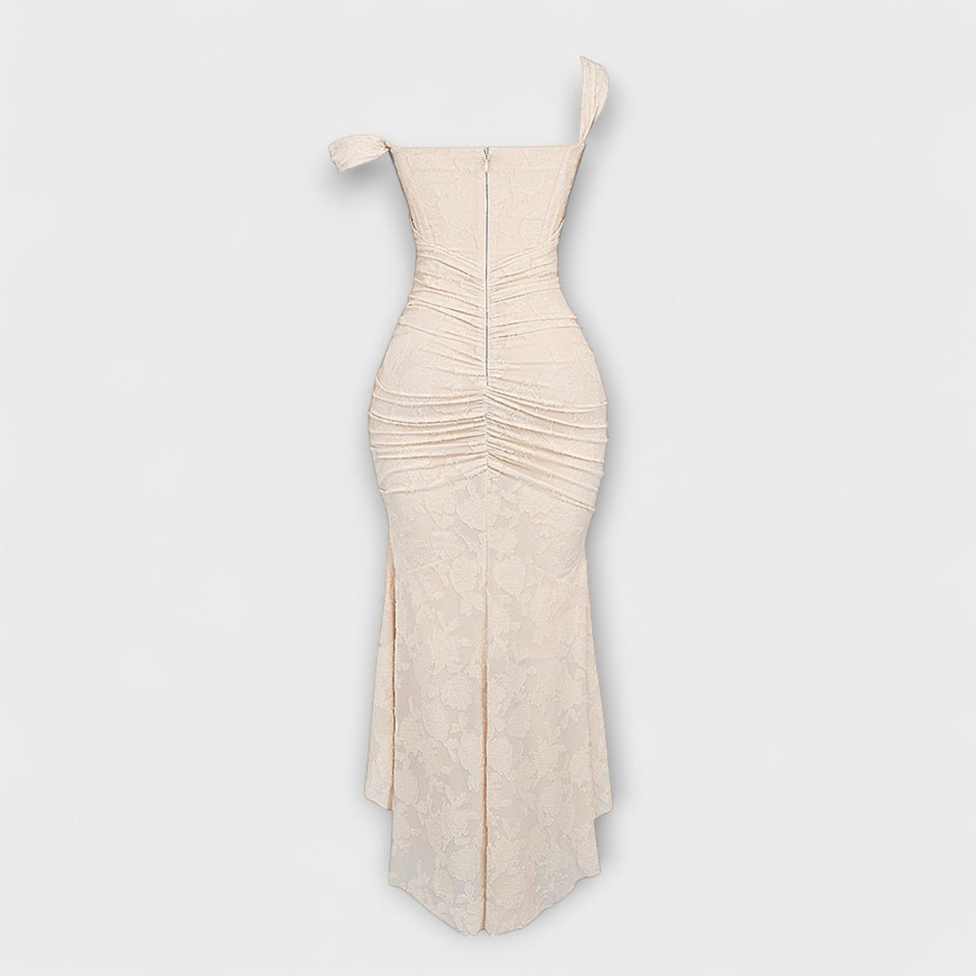 Renske - Vestido Longo com Corset Elegante e Refinado