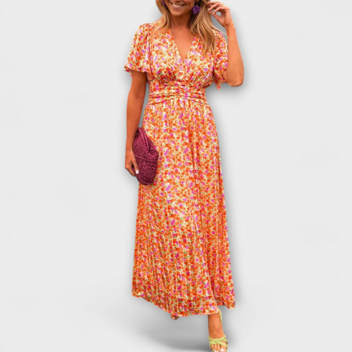 Elsie - Vestido Clássico com Decote em V