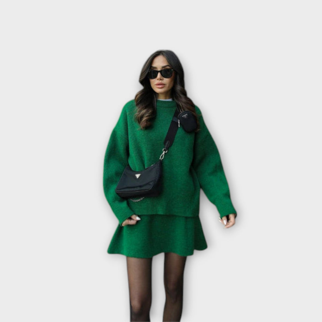 Aurora - Conjunto de Tricô Casual